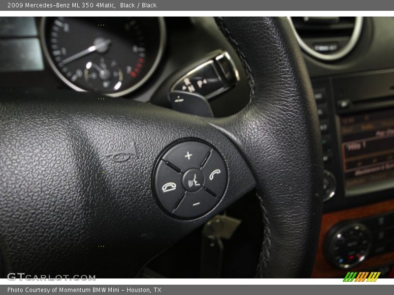 Controls of 2009 ML 350 4Matic