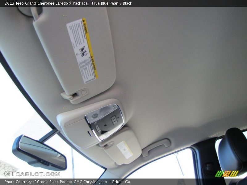 True Blue Pearl / Black 2013 Jeep Grand Cherokee Laredo X Package