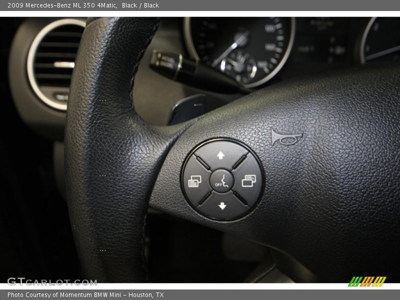 Controls of 2009 ML 350 4Matic