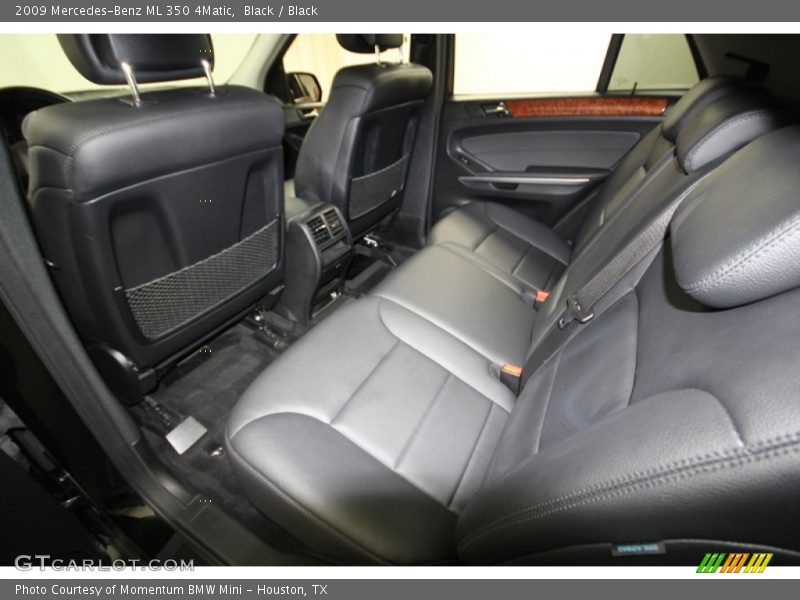 Rear Seat of 2009 ML 350 4Matic