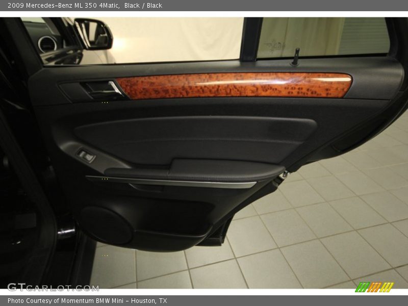 Black / Black 2009 Mercedes-Benz ML 350 4Matic