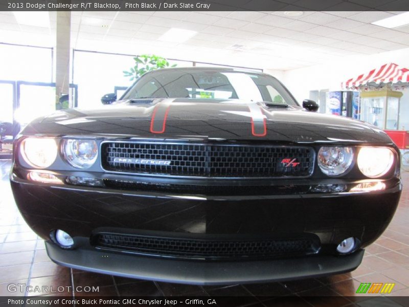 Pitch Black / Dark Slate Gray 2013 Dodge Challenger R/T Blacktop