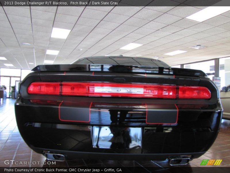 Pitch Black / Dark Slate Gray 2013 Dodge Challenger R/T Blacktop