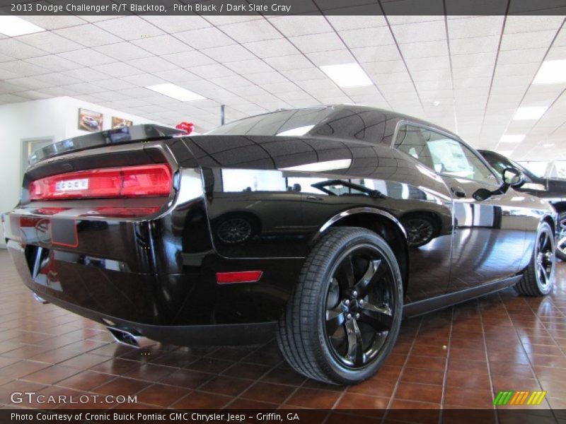 Pitch Black / Dark Slate Gray 2013 Dodge Challenger R/T Blacktop