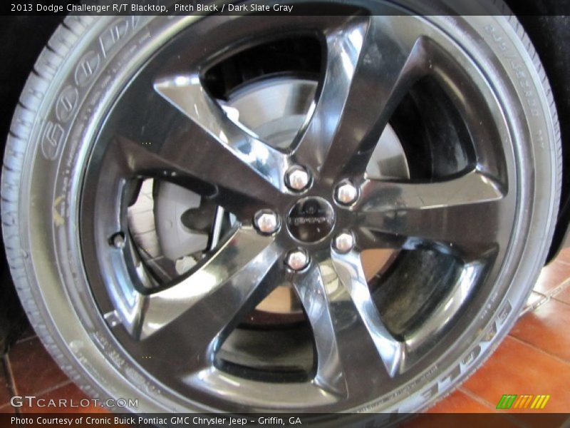 Pitch Black / Dark Slate Gray 2013 Dodge Challenger R/T Blacktop