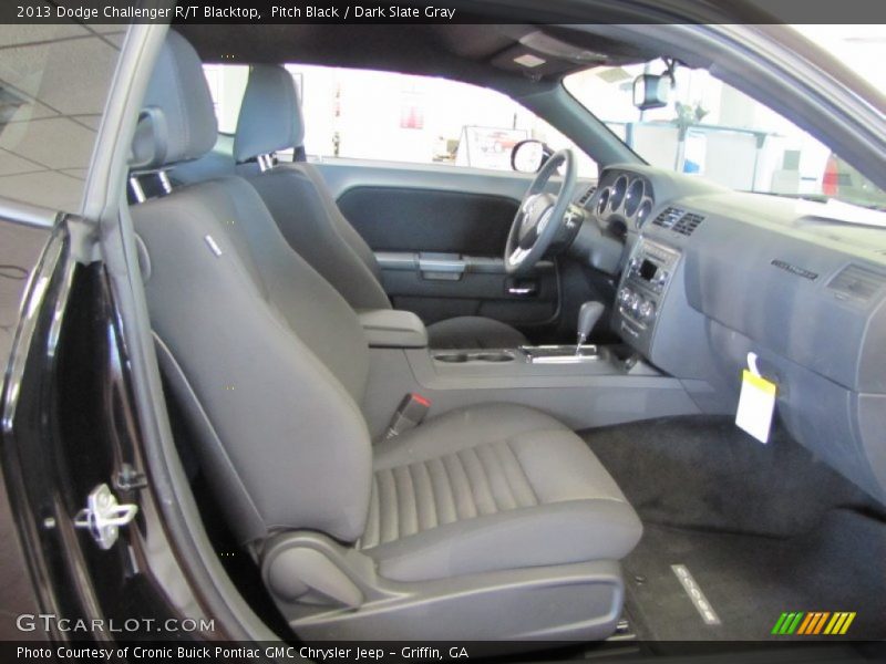 Pitch Black / Dark Slate Gray 2013 Dodge Challenger R/T Blacktop