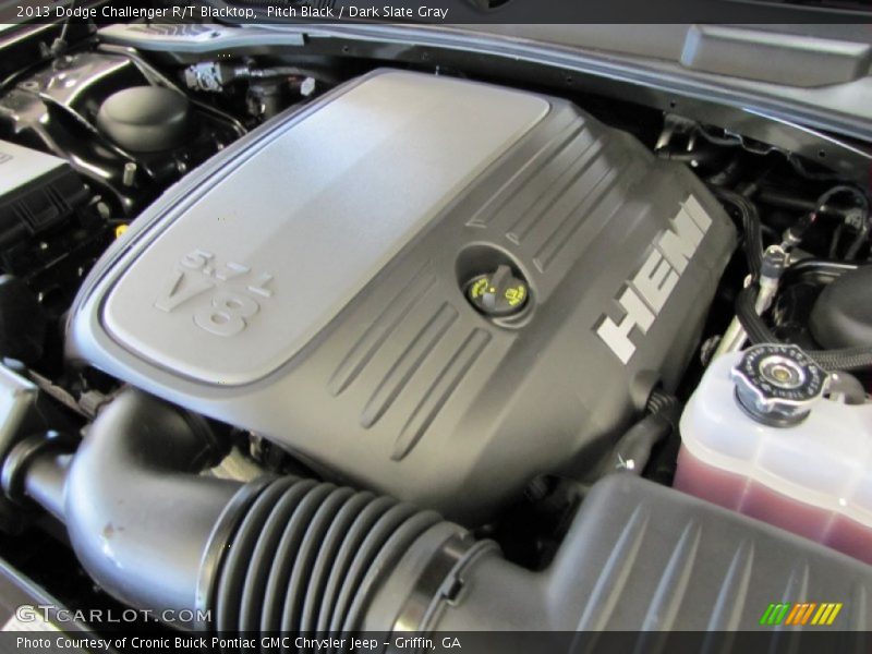 Pitch Black / Dark Slate Gray 2013 Dodge Challenger R/T Blacktop