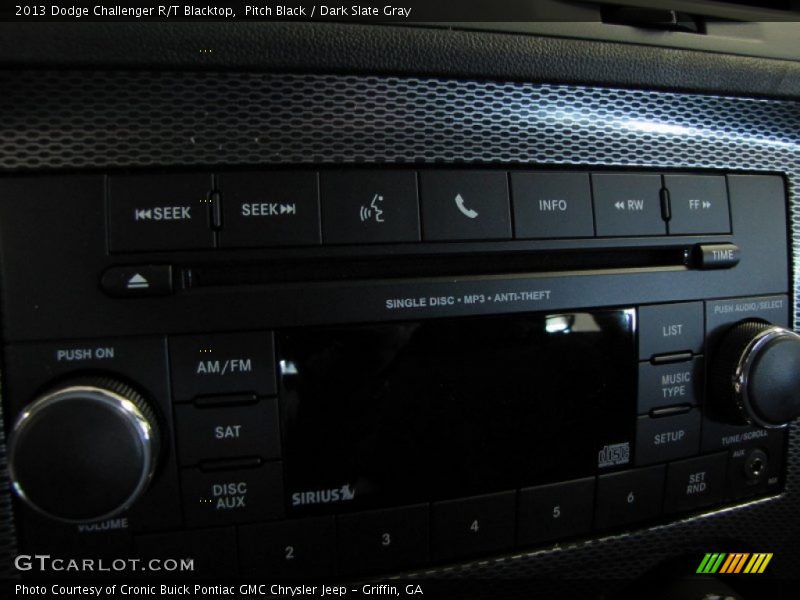 Pitch Black / Dark Slate Gray 2013 Dodge Challenger R/T Blacktop