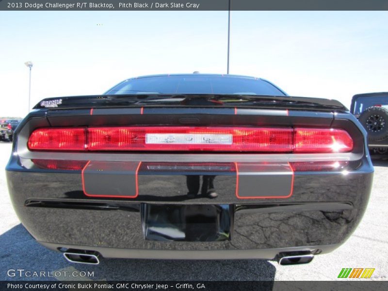 Pitch Black / Dark Slate Gray 2013 Dodge Challenger R/T Blacktop