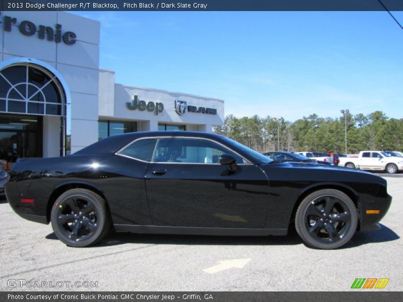 Pitch Black / Dark Slate Gray 2013 Dodge Challenger R/T Blacktop