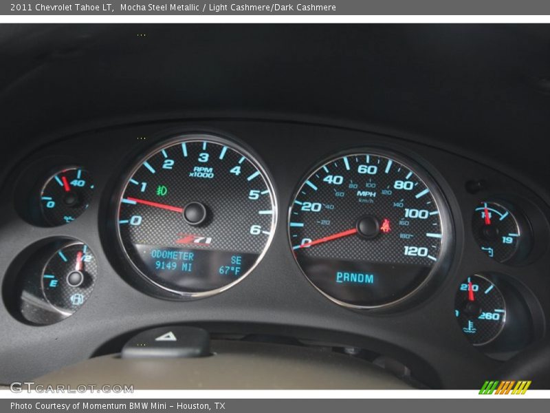 Mocha Steel Metallic / Light Cashmere/Dark Cashmere 2011 Chevrolet Tahoe LT
