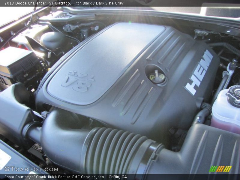 Pitch Black / Dark Slate Gray 2013 Dodge Challenger R/T Blacktop