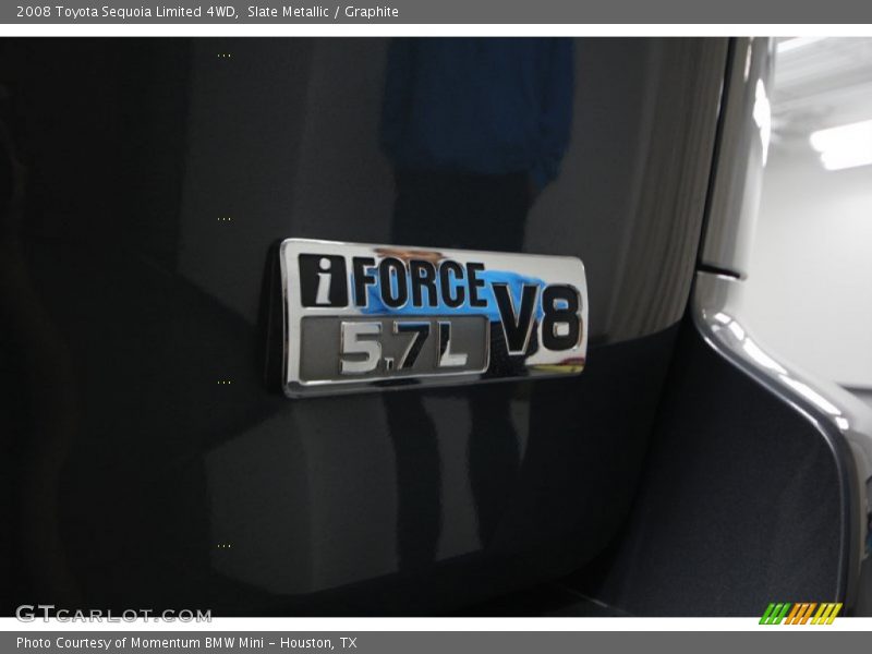 Slate Metallic / Graphite 2008 Toyota Sequoia Limited 4WD