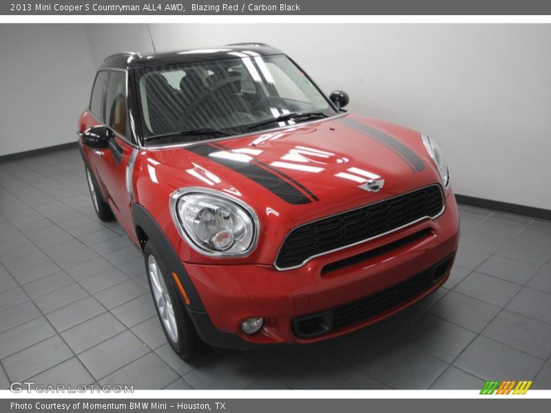 Blazing Red / Carbon Black 2013 Mini Cooper S Countryman ALL4 AWD