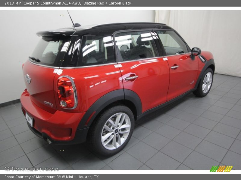 Blazing Red / Carbon Black 2013 Mini Cooper S Countryman ALL4 AWD