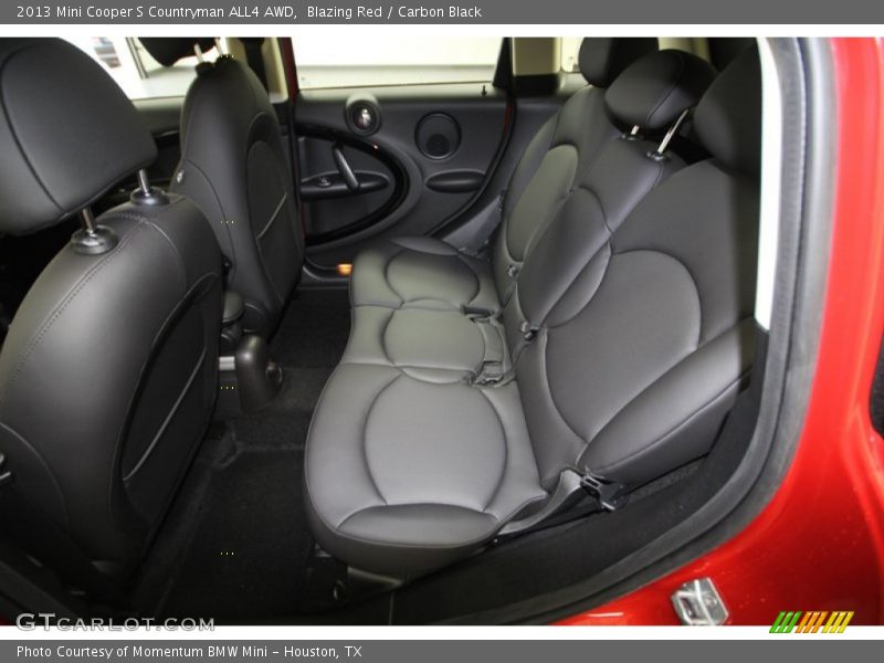 Rear Seat of 2013 Cooper S Countryman ALL4 AWD