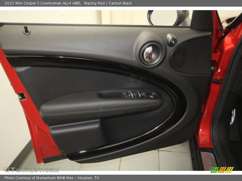 Blazing Red / Carbon Black 2013 Mini Cooper S Countryman ALL4 AWD