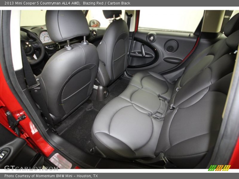 Rear Seat of 2013 Cooper S Countryman ALL4 AWD