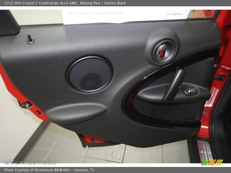 Blazing Red / Carbon Black 2013 Mini Cooper S Countryman ALL4 AWD