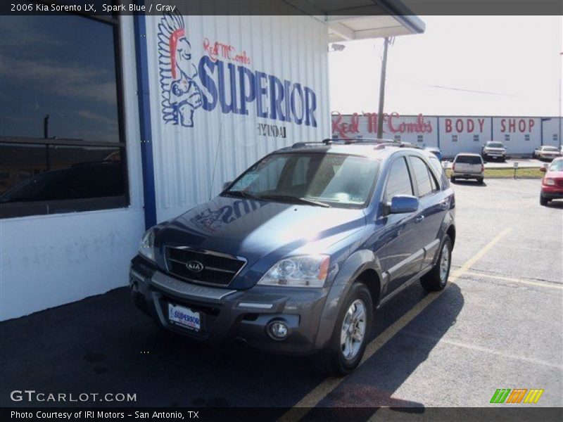 Spark Blue / Gray 2006 Kia Sorento LX