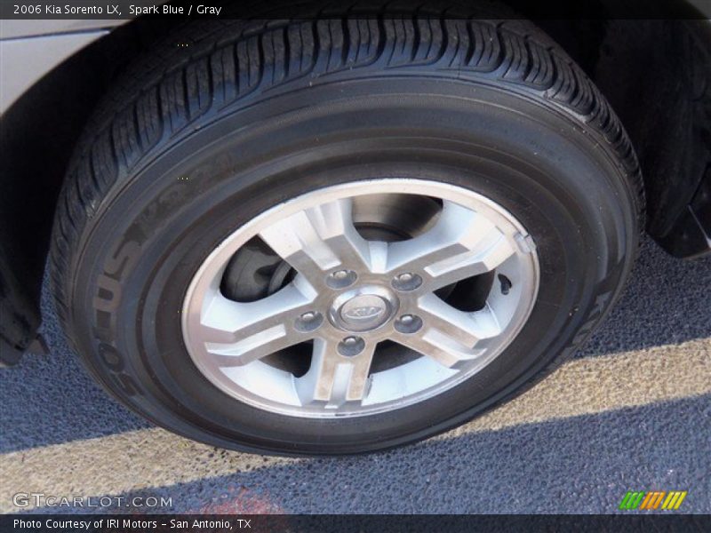 Spark Blue / Gray 2006 Kia Sorento LX