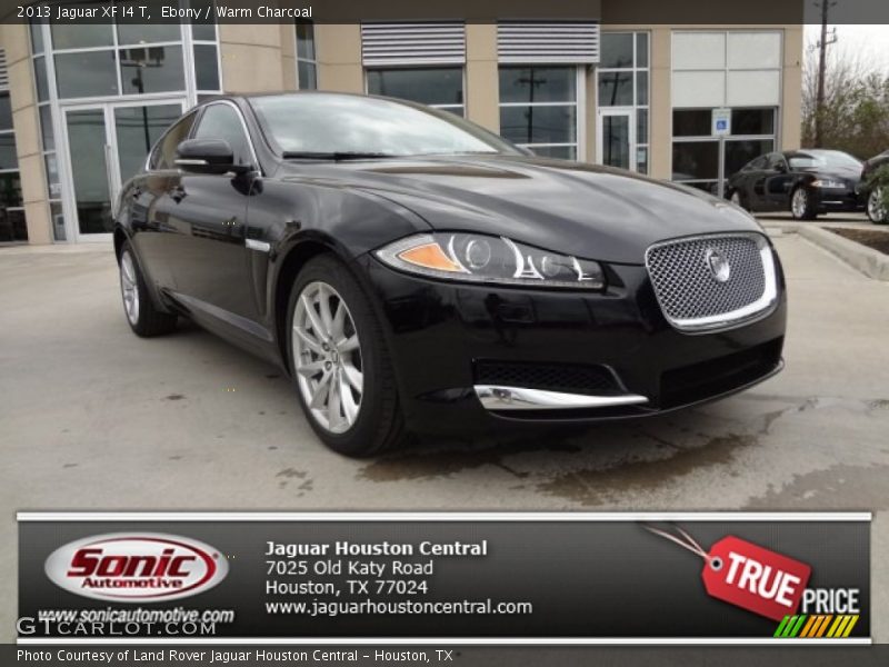 Ebony / Warm Charcoal 2013 Jaguar XF I4 T