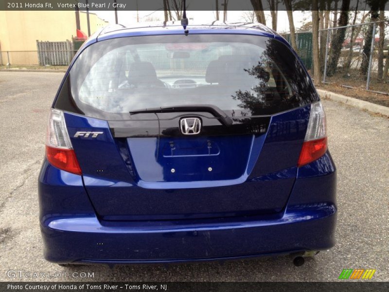 Vortex Blue Pearl / Gray 2011 Honda Fit