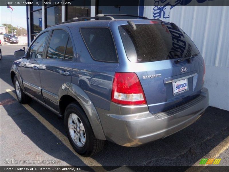 Spark Blue / Gray 2006 Kia Sorento LX
