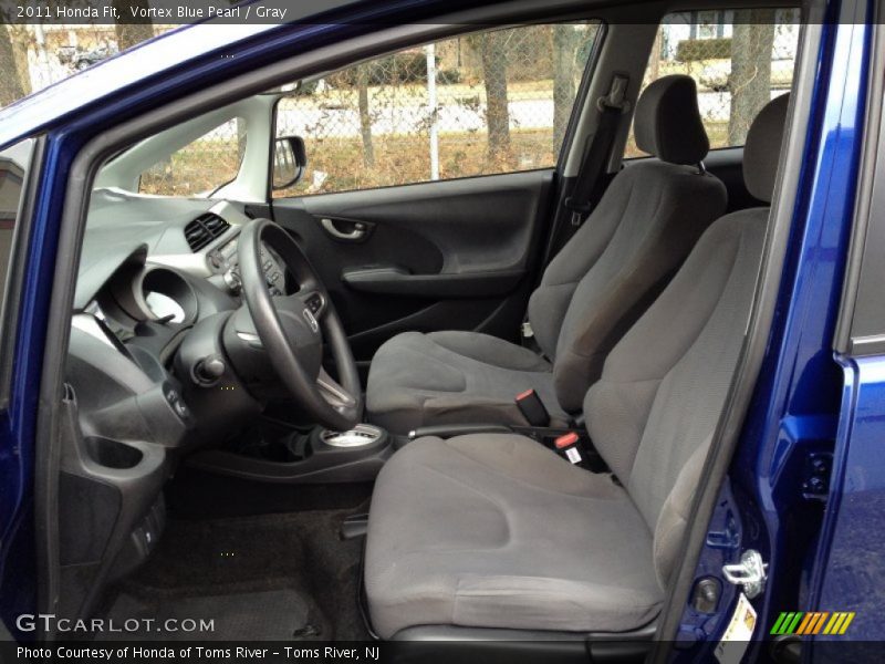 Front Seat of 2011 Fit 