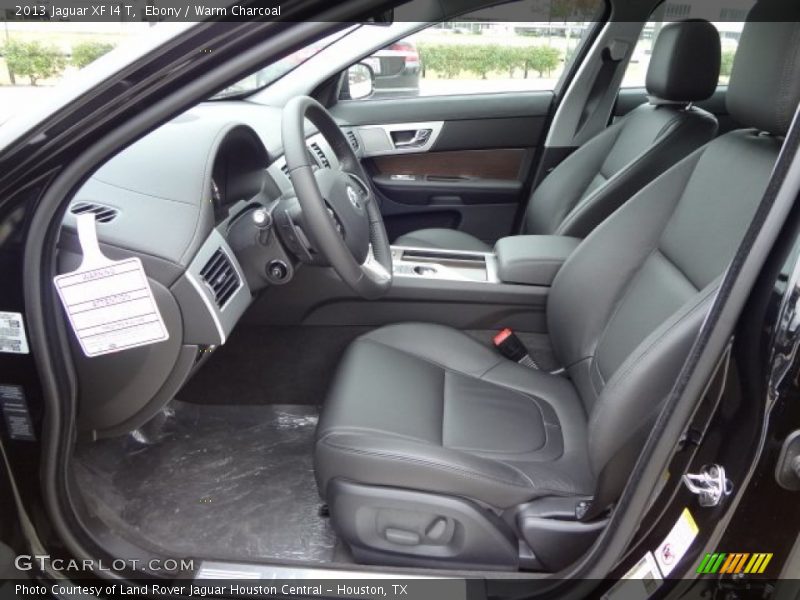  2013 XF I4 T Warm Charcoal Interior