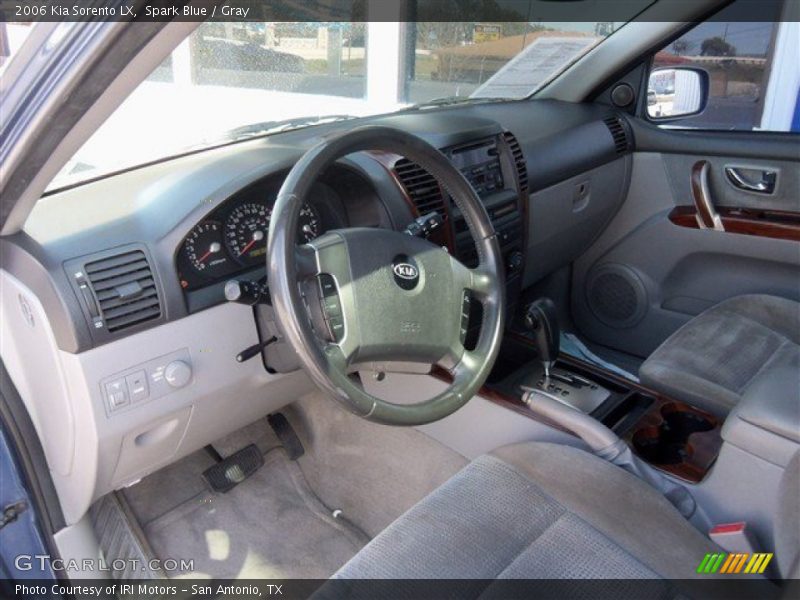 Spark Blue / Gray 2006 Kia Sorento LX