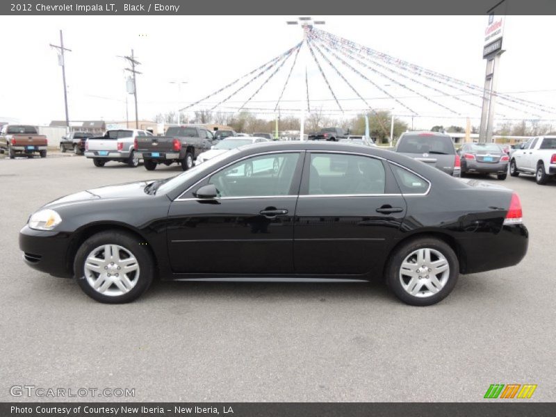 Black / Ebony 2012 Chevrolet Impala LT