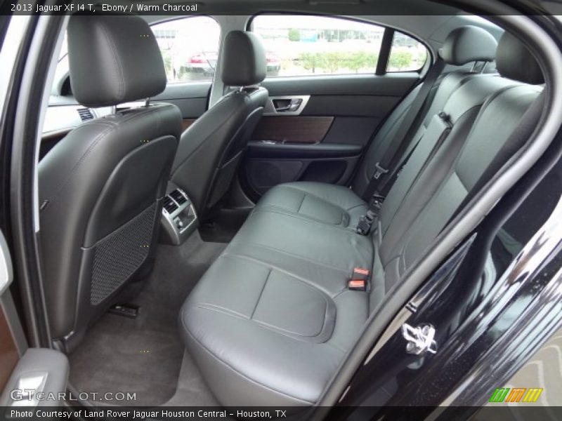 Rear Seat of 2013 XF I4 T