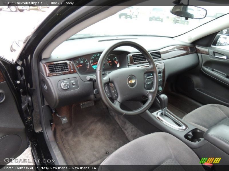 Black / Ebony 2012 Chevrolet Impala LT
