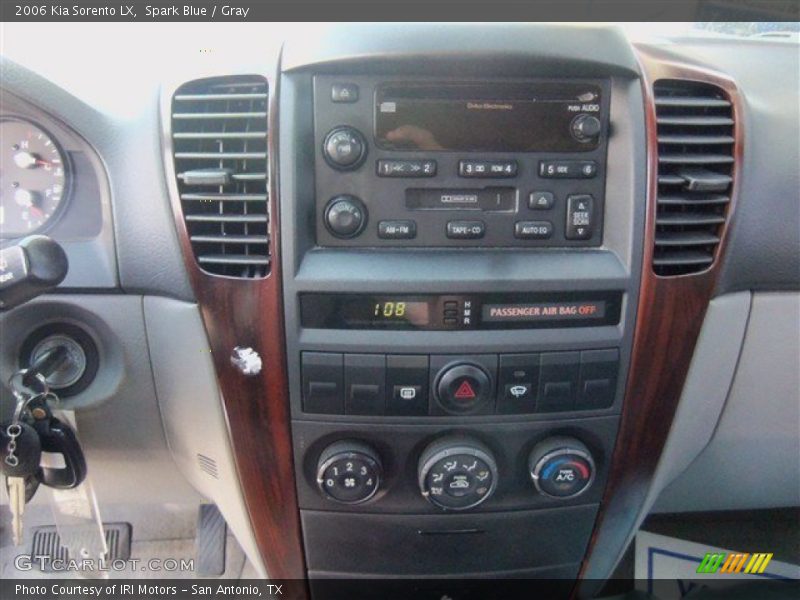 Spark Blue / Gray 2006 Kia Sorento LX