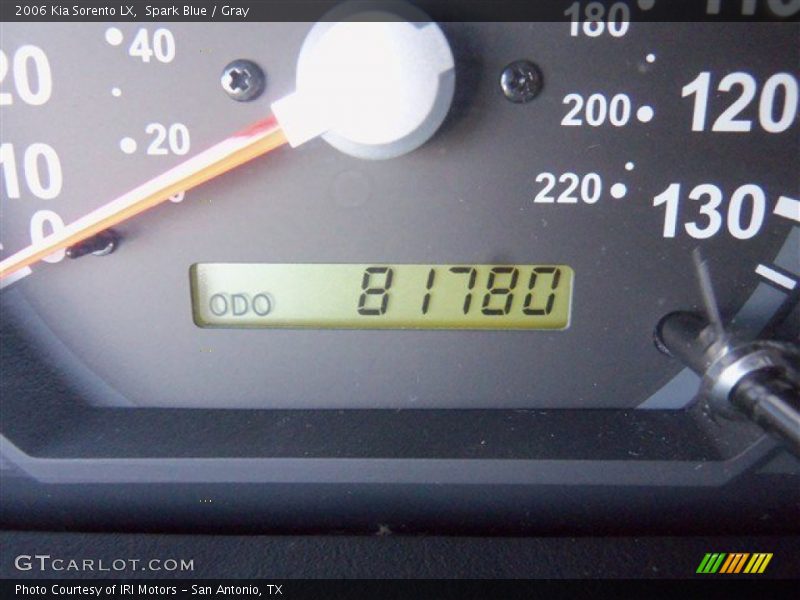 Spark Blue / Gray 2006 Kia Sorento LX