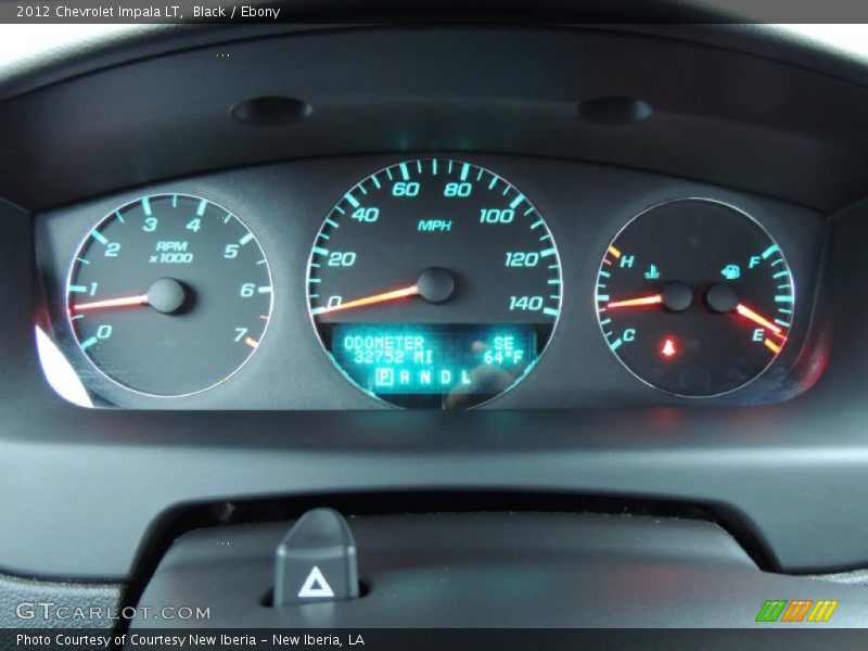 Black / Ebony 2012 Chevrolet Impala LT
