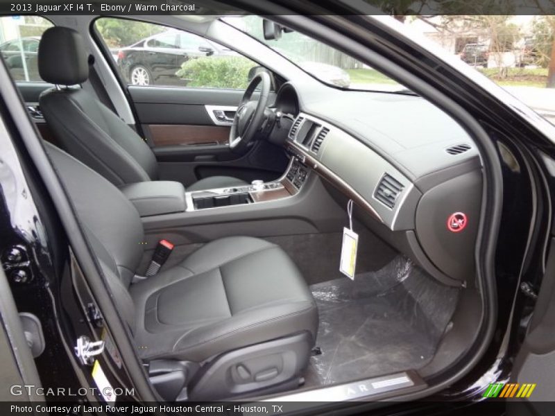 Front Seat of 2013 XF I4 T