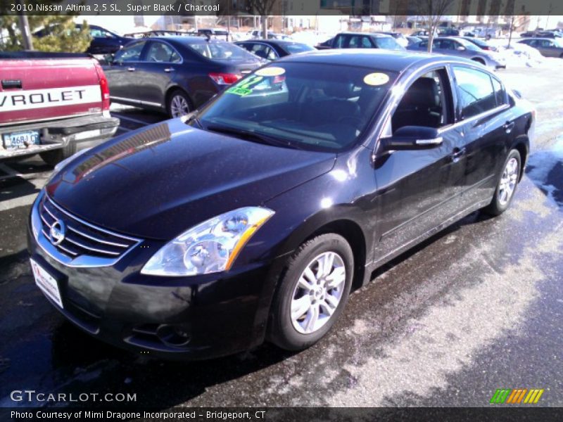 Super Black / Charcoal 2010 Nissan Altima 2.5 SL