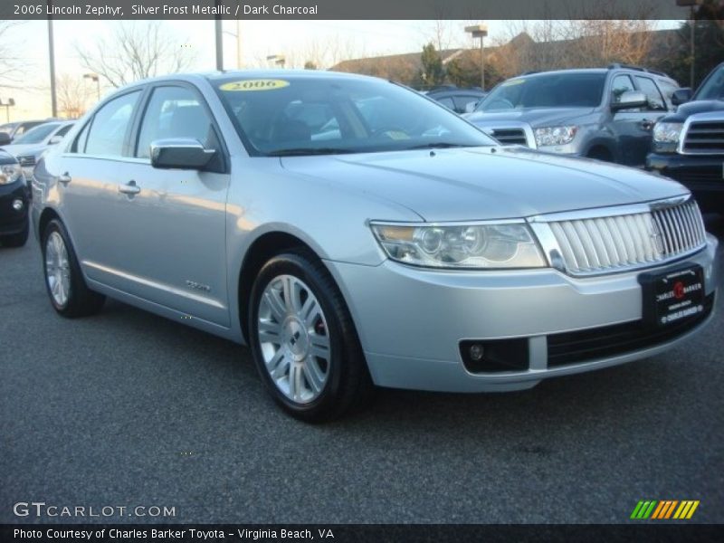 Silver Frost Metallic / Dark Charcoal 2006 Lincoln Zephyr