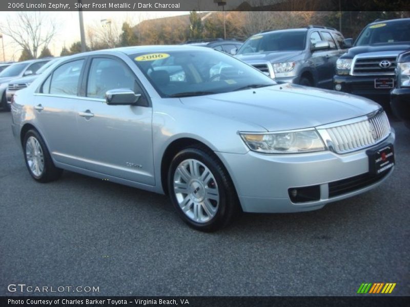 Silver Frost Metallic / Dark Charcoal 2006 Lincoln Zephyr