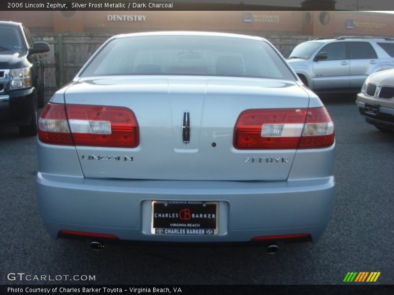 Silver Frost Metallic / Dark Charcoal 2006 Lincoln Zephyr