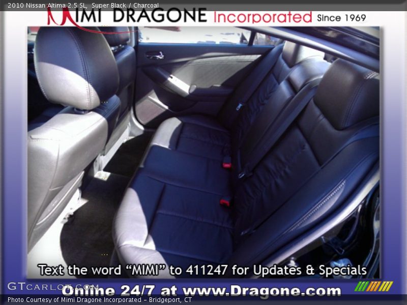 Super Black / Charcoal 2010 Nissan Altima 2.5 SL