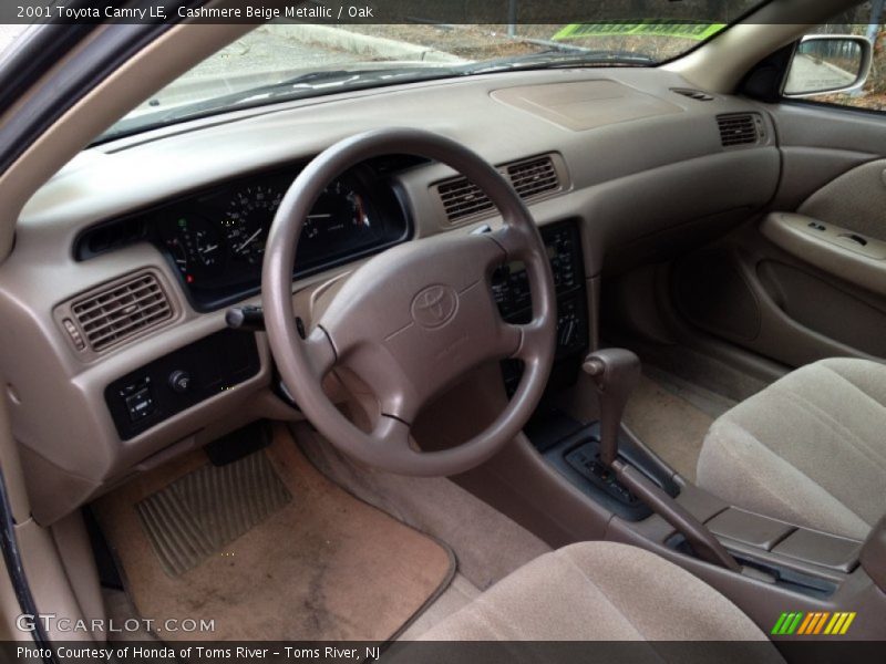Oak Interior - 2001 Camry LE 