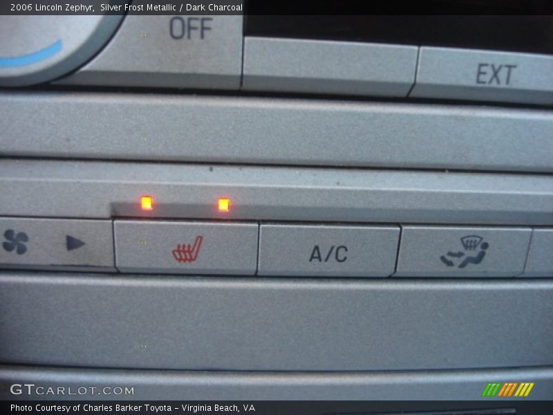 Silver Frost Metallic / Dark Charcoal 2006 Lincoln Zephyr
