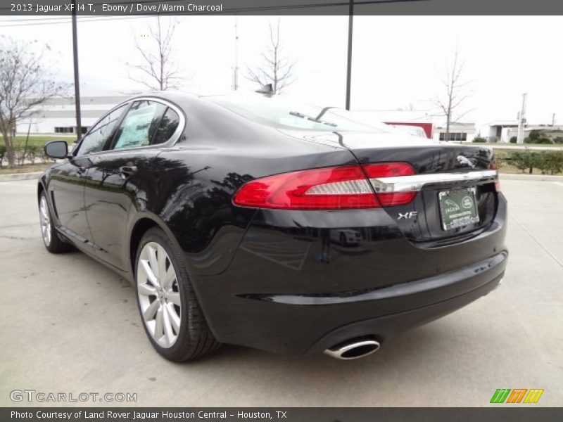 Ebony / Dove/Warm Charcoal 2013 Jaguar XF I4 T