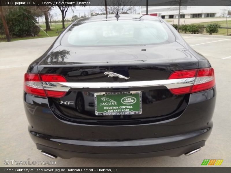 Ebony / Dove/Warm Charcoal 2013 Jaguar XF I4 T