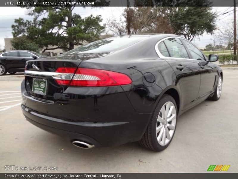Ebony / Dove/Warm Charcoal 2013 Jaguar XF I4 T