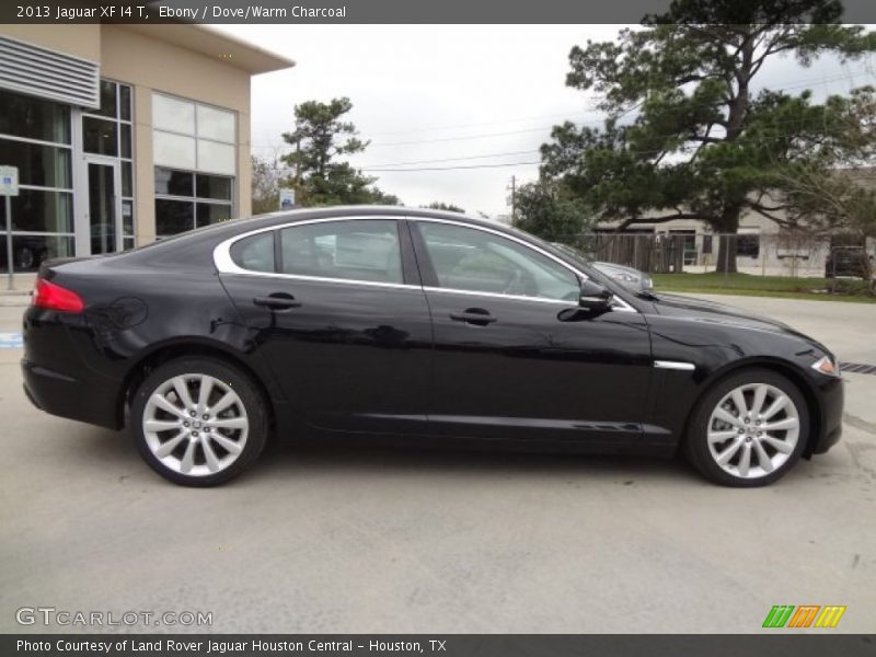 Ebony / Dove/Warm Charcoal 2013 Jaguar XF I4 T