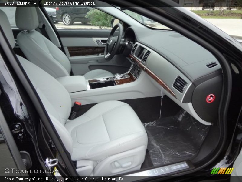 Front Seat of 2013 XF I4 T